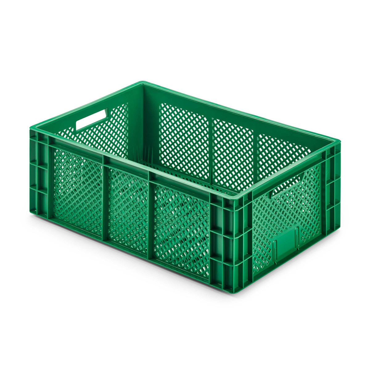 Stabile Klappbox aus Kunststoff 60x40x21,9 cm Gemüsekiste Faltbox 