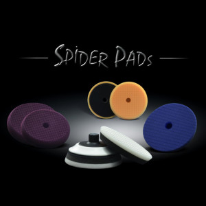 S Sandwich-SpiderPad 90mm schwarz/weiß