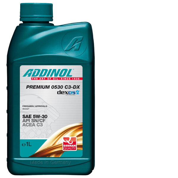 Addinol PREMIUM 0530 C3-DX 1L PE-DOSE SAE 5W-30 - SchatTec Kleber Auf ...