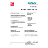 Addinol SUPER LIGHT 0540 SAE 5W-40