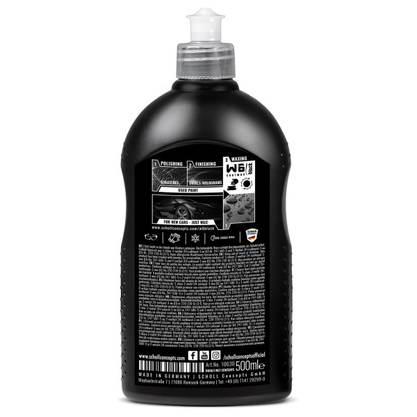 W6 BLACK Coatwax 500 ml